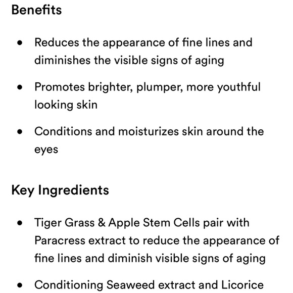 INDIE LEE Restorative Eye Cream 👁️ NEW IN BOX Full Size Stem Cell - Picture 5 of 7